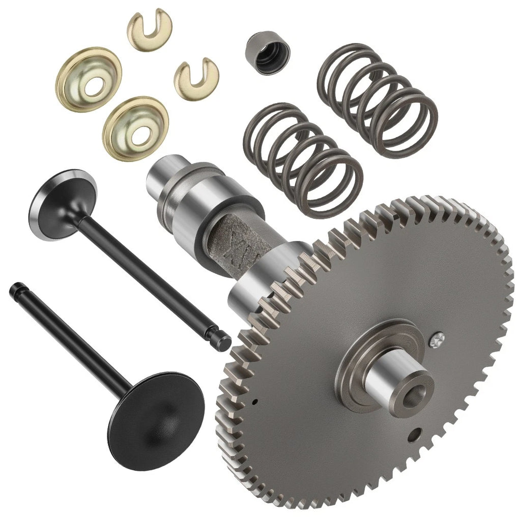 Camshaft & Intake Exhaust Valve Rebuild Kit for Yamaha Golf Cart G21 G22 G23 (1996–2007)