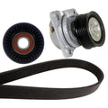 Drive Belt Idler Pulley Tensioner Kit for Ford Focus, Transit Connect (2000–2023)