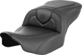 SADDLEMEN RoadSofa Seat for FLTR/FLHX (2023–2024) - Carbon Fiber - No Backrest