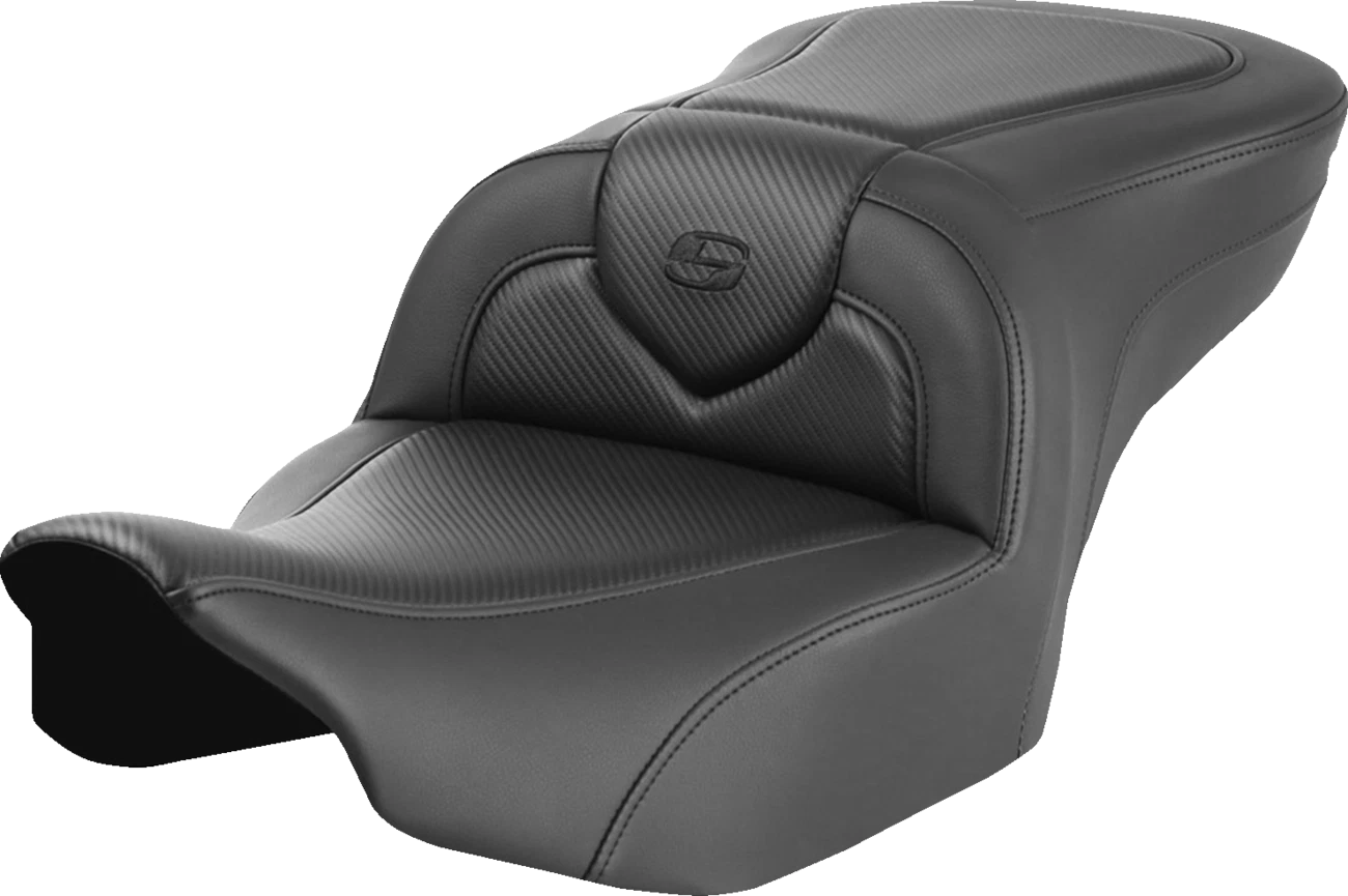 SADDLEMEN RoadSofa Seat for FLTR/FLHX (2023–2024) - Carbon Fiber - No Backrest