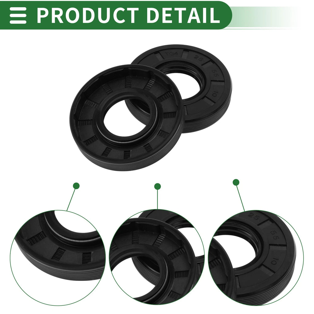 Oil Seal for Rotary Shaft (25x55x10mm)