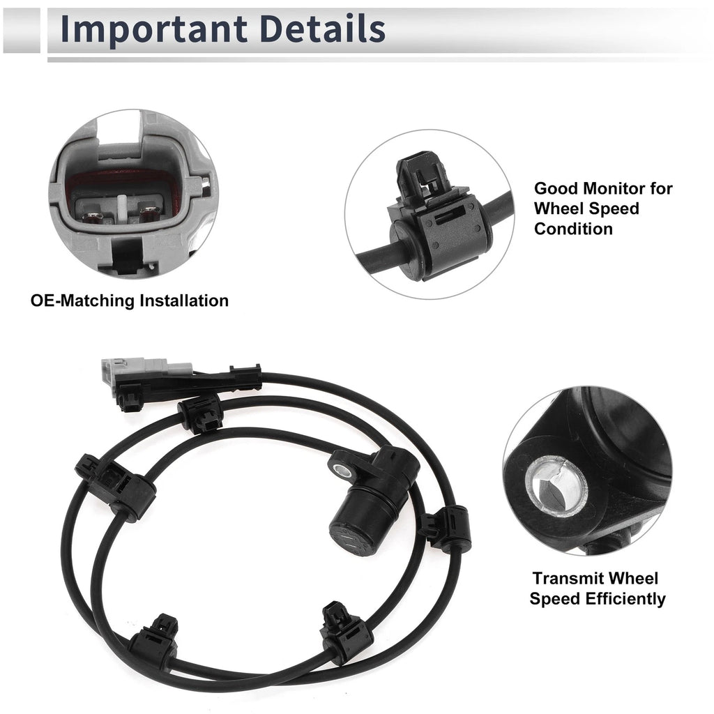 ABS Wheel Speed Sensor No. 8954535030 for Toyota 4Runner (1996–2002)