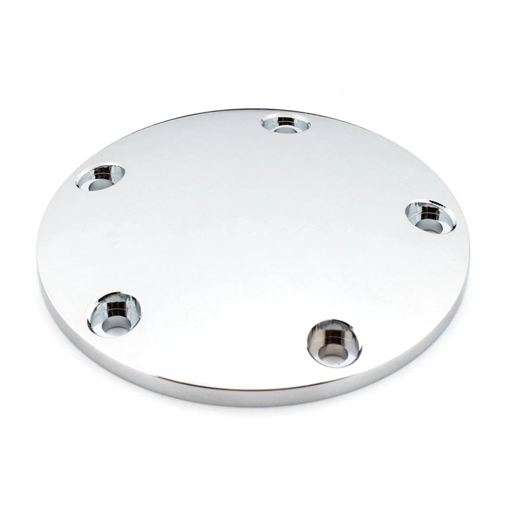 Chrome Domed Timing Points Cover for Harley Twin Cam Softail Dyna Touring (1999–2017)