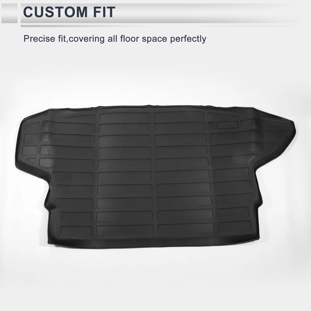 Cargo Liner Rear Trunk Mat for Nissan Juke (2011–2018) TPE Long Grid Pattern
