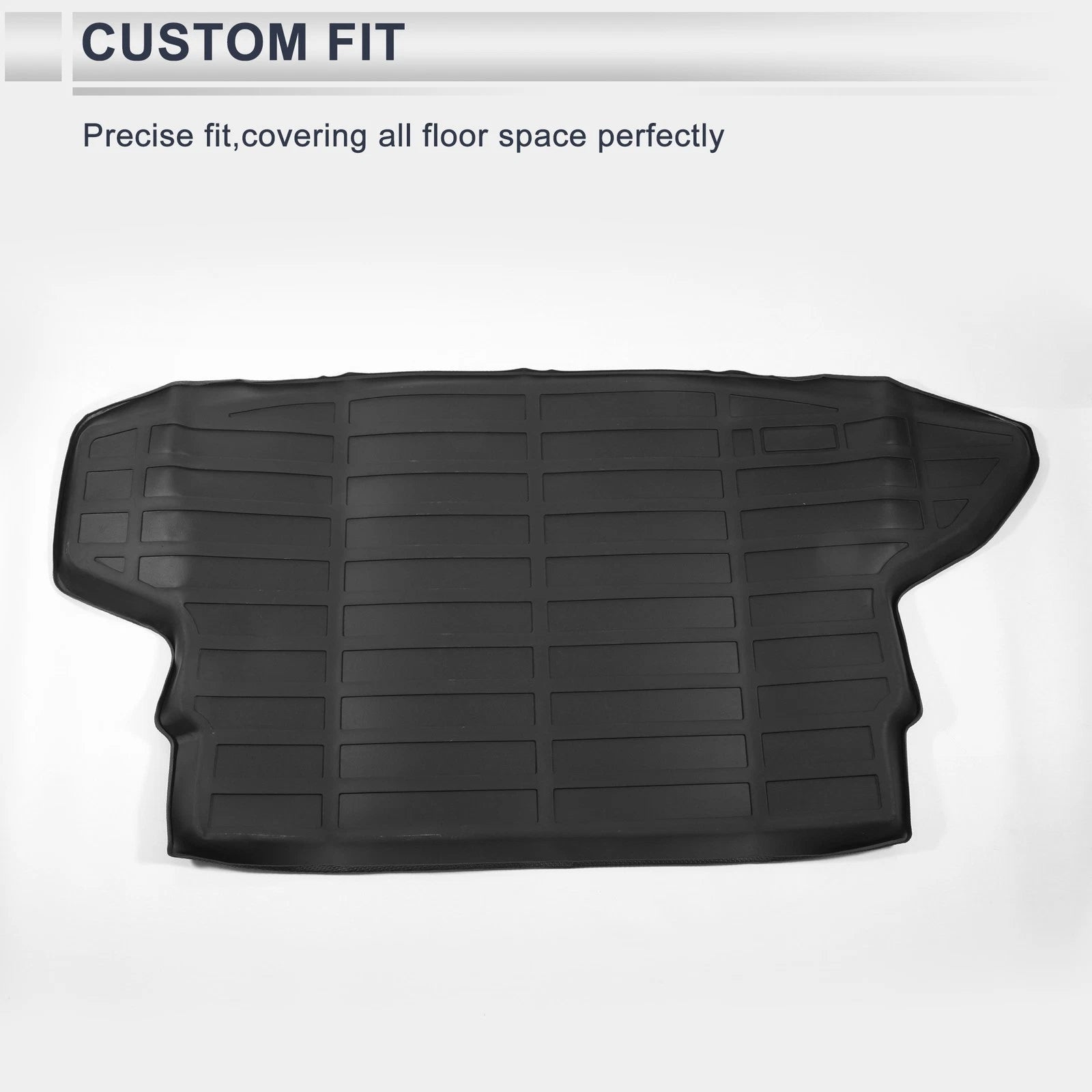 Cargo Liner Rear Trunk Mat for Nissan Juke (2011–2018) TPE Long Grid Pattern