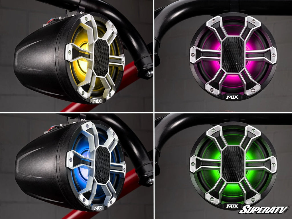 MTX 8" Weather-Resistant Speaker Pods for UTV (Fits )