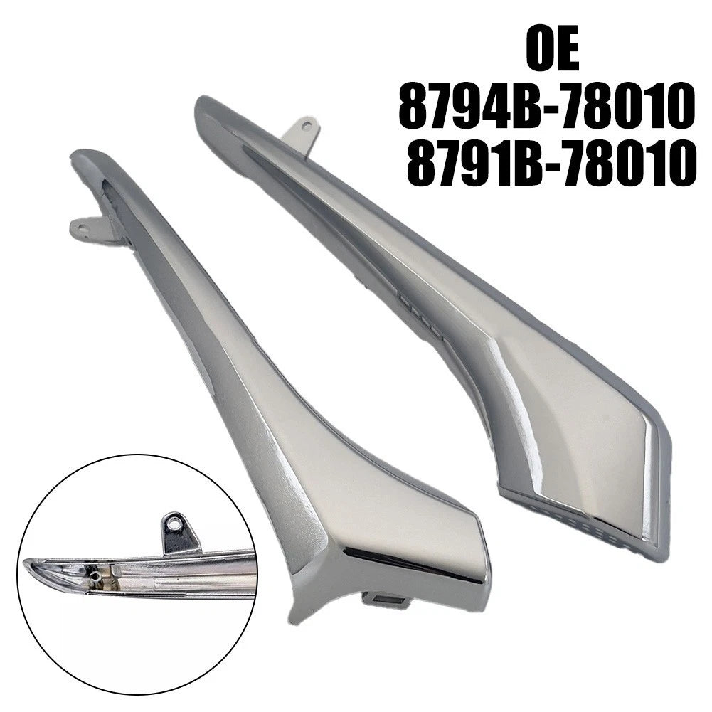 Chrome Rearview Mirror Strip Trim for Lexus NX300 RX350 RX450h (2015–2021)
