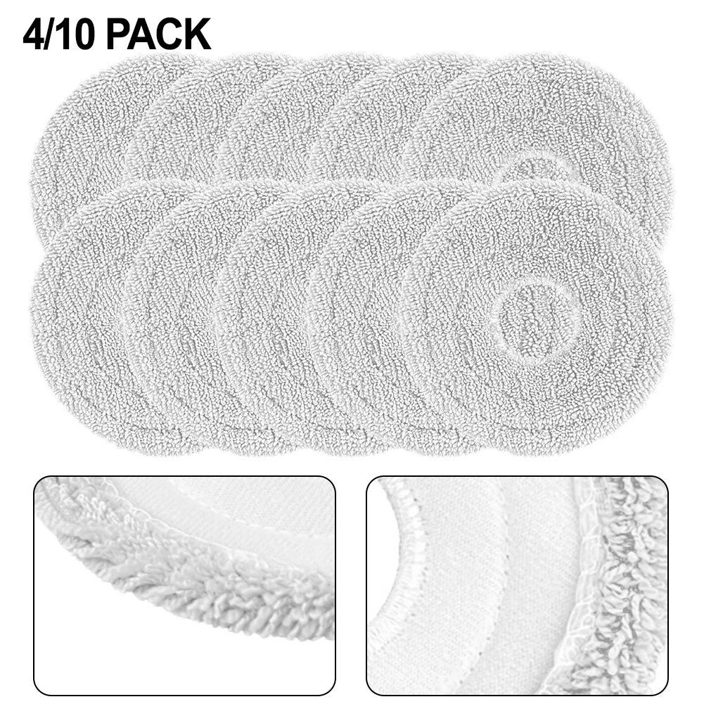 Set of 4 Reusable Mop Cloths for Airbot L50 Master Robot Vacuum Cleaner