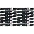 Notched Mower Blade for Gravely (Replaces 00878100) - Set of 12