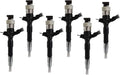 6X Fuel Injector 23670-30240 23670-0L010 23670-0L070 for Toyota Hilux (2005–2015)