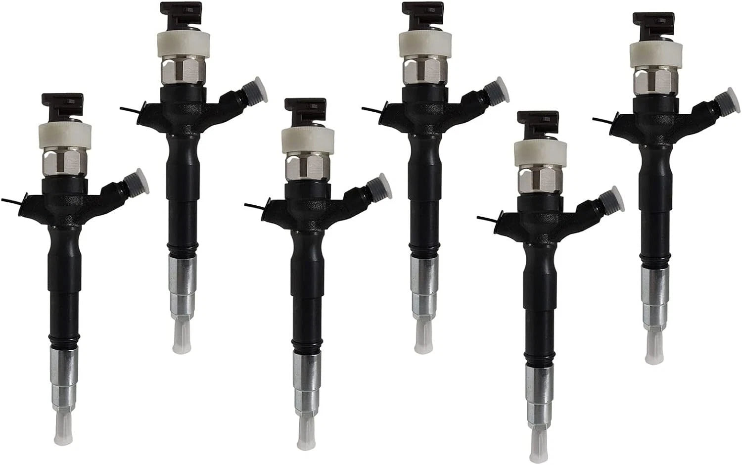6X Fuel Injector 23670-30240 23670-0L010 23670-0L070 for Toyota Hilux (2005–2015)