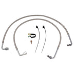 2X Oil Cooler Hose Lines 2204030 5412355 for Polaris Trail Boss 330 (2003–2008)