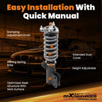 24 Way Adjustable Coilovers for Mitsubishi Lancer (2008-2017)
