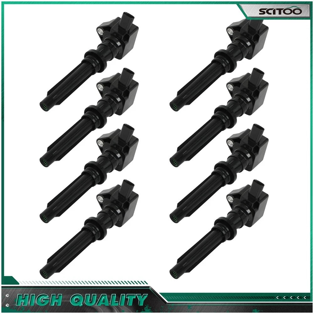 8 Ignition Coils for Jaguar XKR XJR (2013–2017) 5.0L OHC