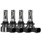 4X 9005 LED Headlight Bulbs Kit for Toyota RAV4 (2013–2015)