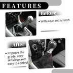 6 Speed Manual Gear Shift Knob with Dust Cover for Audi A6 C6 (2004–2008)