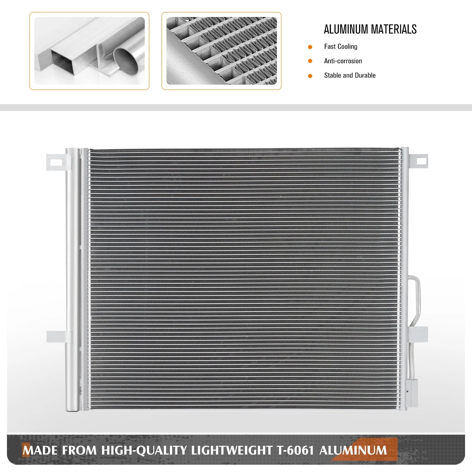 A/C Condenser for Buick Enclave Chevy Traverse (2018–2023) Aluminum Core
