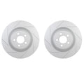 Set of 2 Bosch QuietCast Front Disc Brake Rotors for Dodge Challenger Charger (2015–2023)