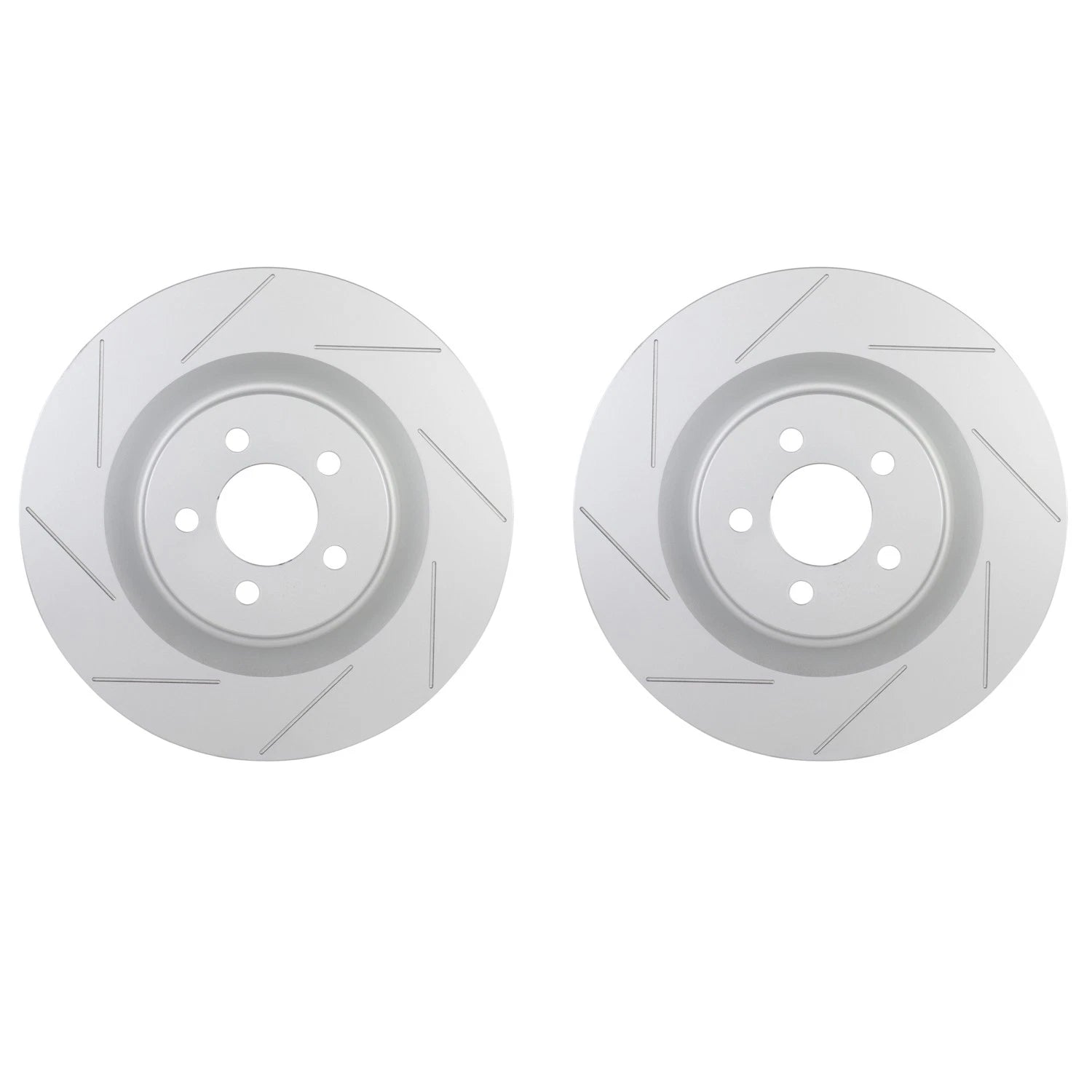 Set of 2 Bosch QuietCast Front Disc Brake Rotors for Dodge Challenger Charger (2015–2023)
