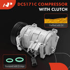 A/C Compressor with Clutch for Jeep Liberty (2005-2006)
