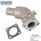 Exhaust Riser Mixing Elbow for Volvo Penta D1-13 D1-20 D1-30 D2-40 (Model 861906)