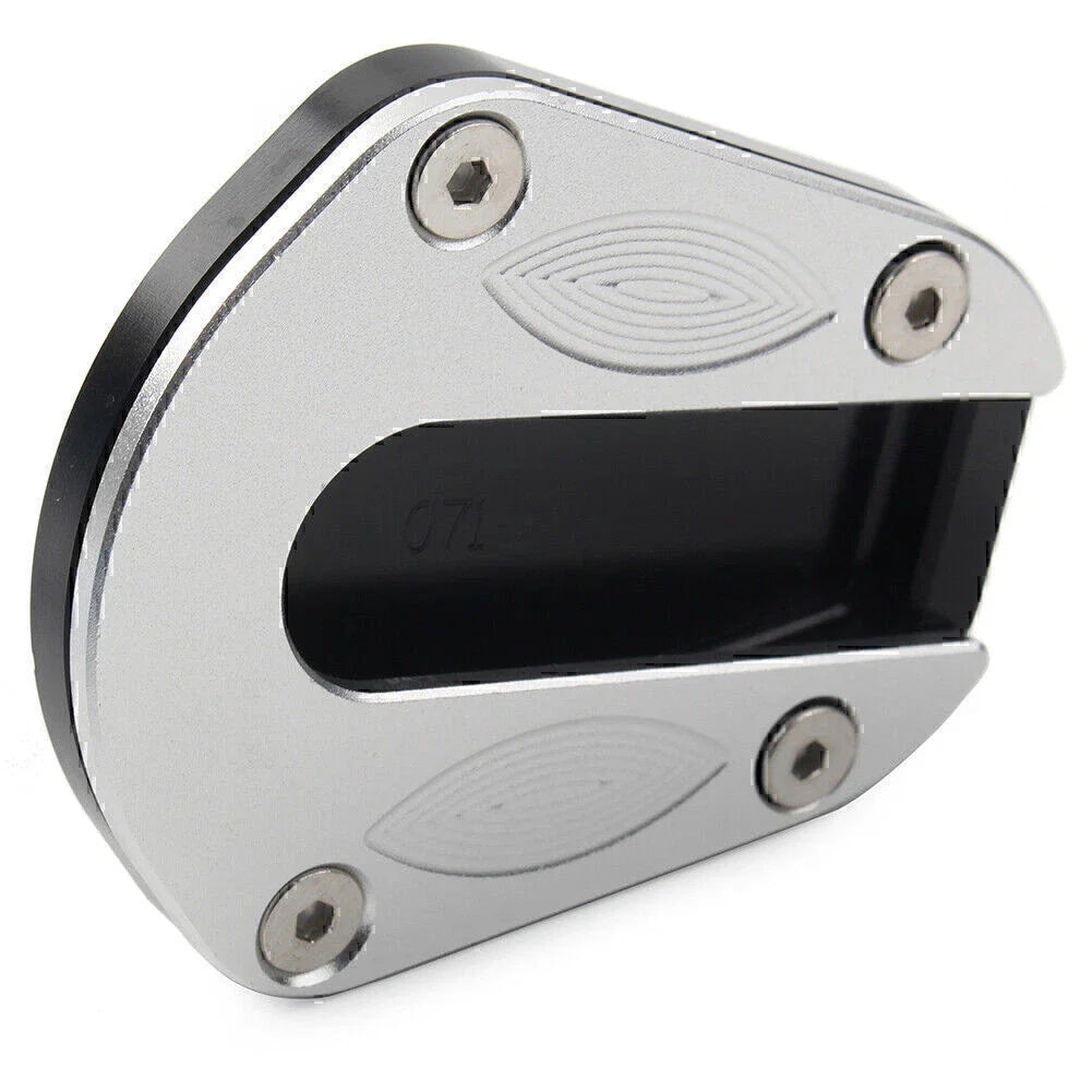 Black Side Stand Enlarger Pad for BENELLI TRK 502 (2017-2023)