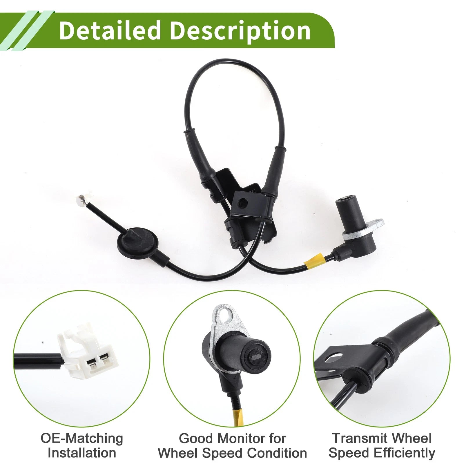ABS Wheel Speed Sensor No. 9568039501 for Hyundai XG350 (2003–2005)