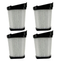 Set of 4 HEPA Filters for Shark Vacuum WV515JGY WV515JOR WV516JBK
