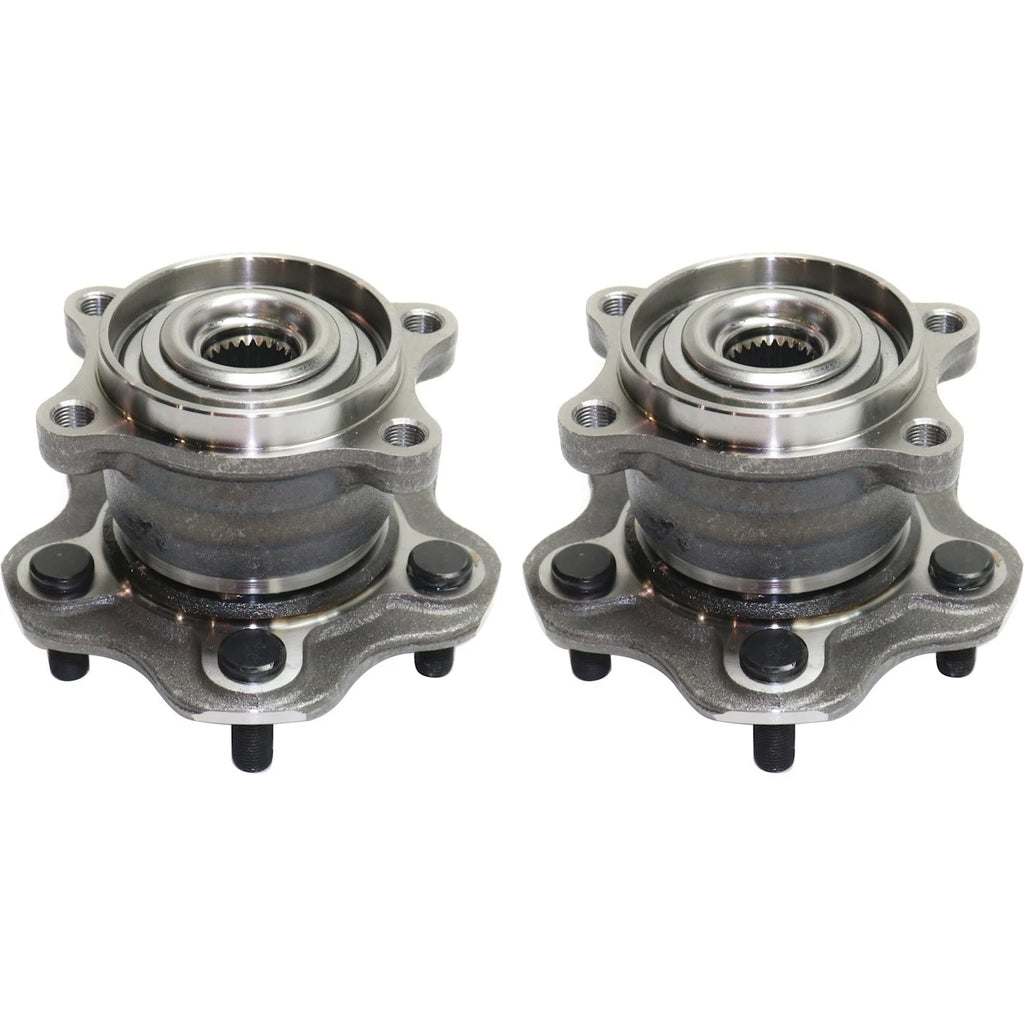 Set of 2 Wheel Hubs for Nissan Rogue (2008–2013) AWD