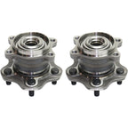Set of 2 Wheel Hubs for Nissan Rogue (2008–2013) AWD