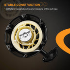 Rewind Recoil Starter Assembly for Kohler 3000 Series (SH265, SH270)