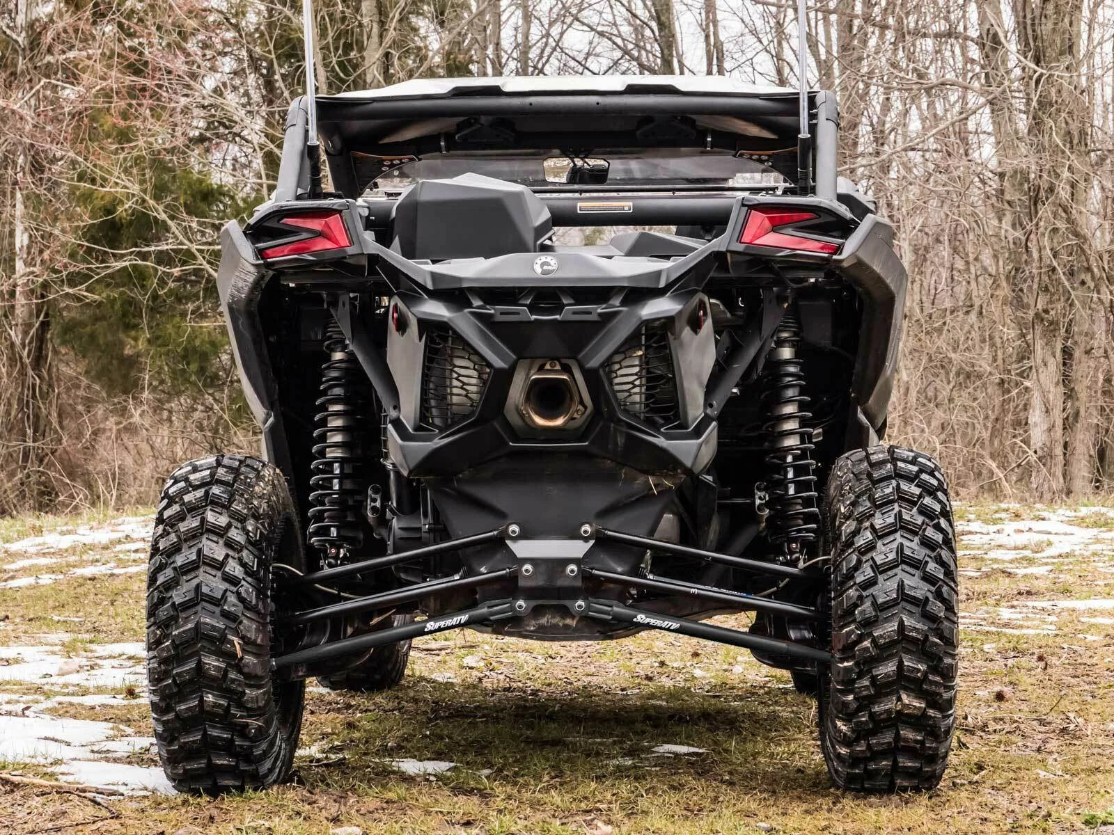 SuperATV Tubed Rear Lower Radius Arms for Can-Am Maverick X3 (2017–2023)