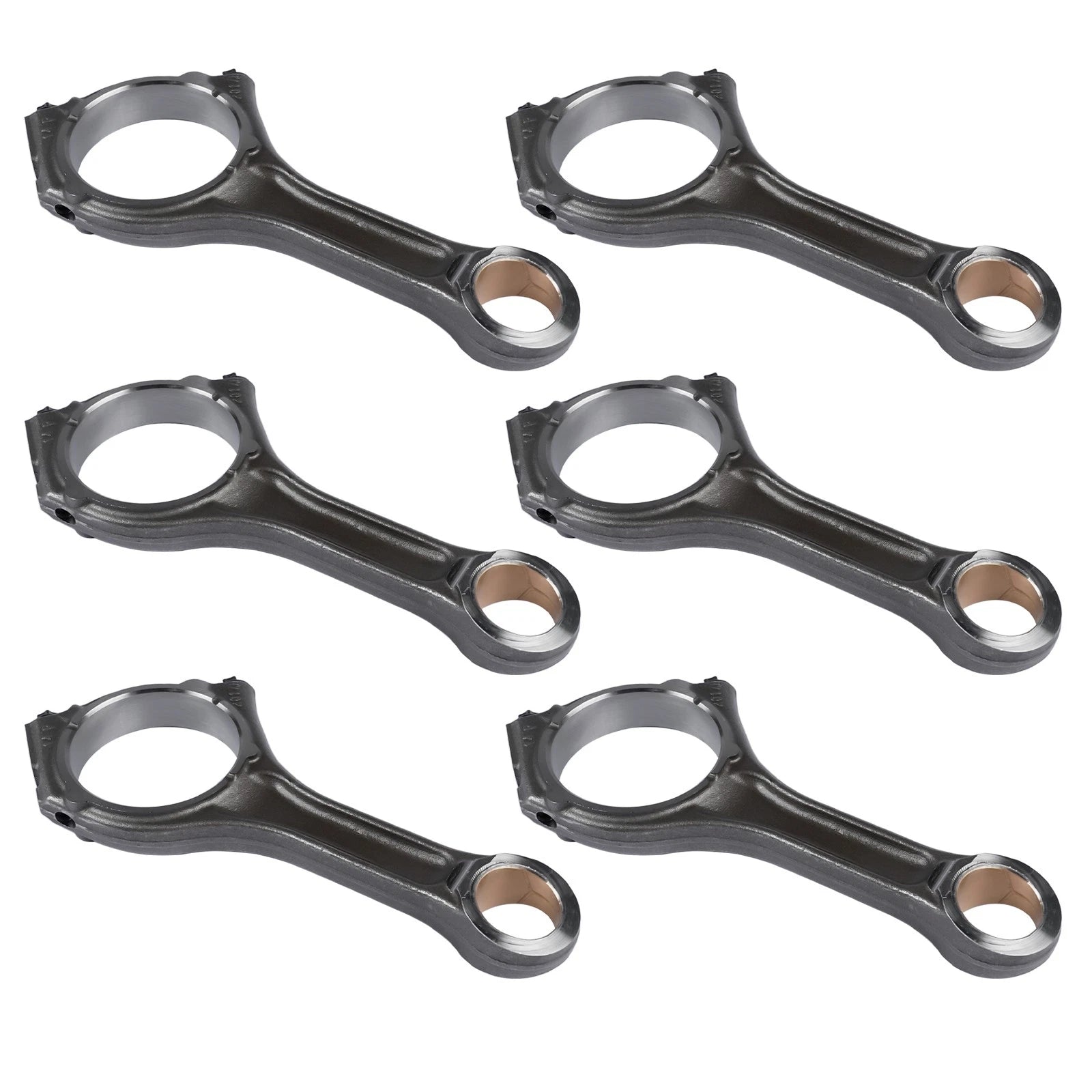 Set of 6 Connecting Rods for Dodge Ram 1500, Jeep WK2 (2014–2018)