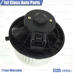A/C Heater Blower Motor with Fan Cage for Chevy GMC Cadillac Hummer