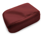 Center Console Lid Armrest for Jeep Wrangler (2018–2020) Red PVC Leather