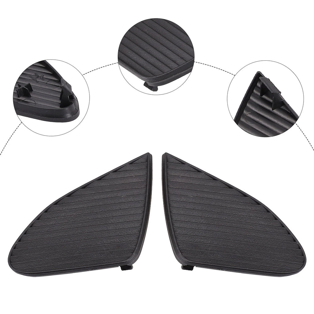 Fog Light Covers for - Left & Right Trim, Black