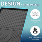 Flat Face Cargo Liner Rear Trunk Mat for BMW 5 Series (2017–2022) TPE