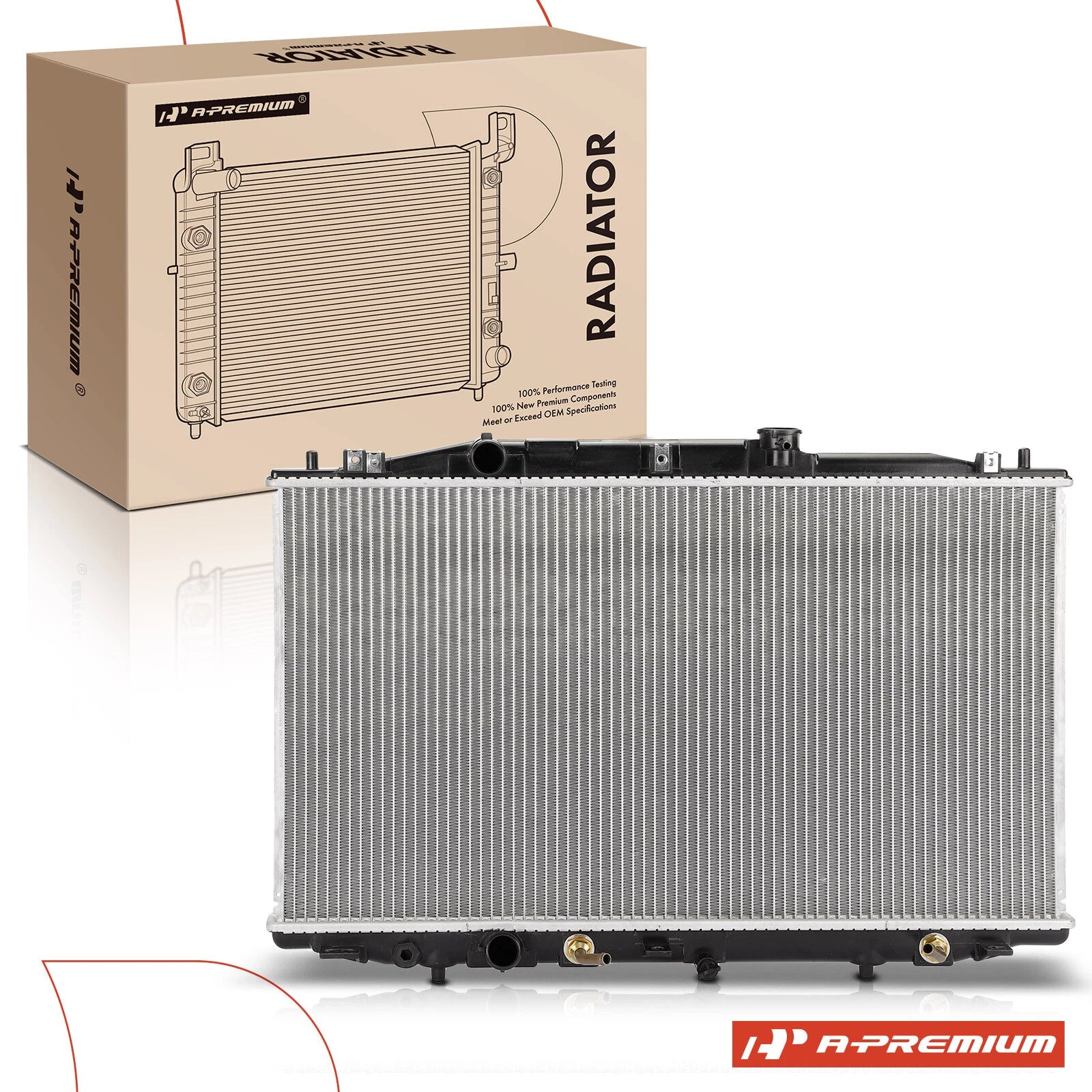 Radiator with Transmission Oil Cooler for Honda Accord (2003–2007)