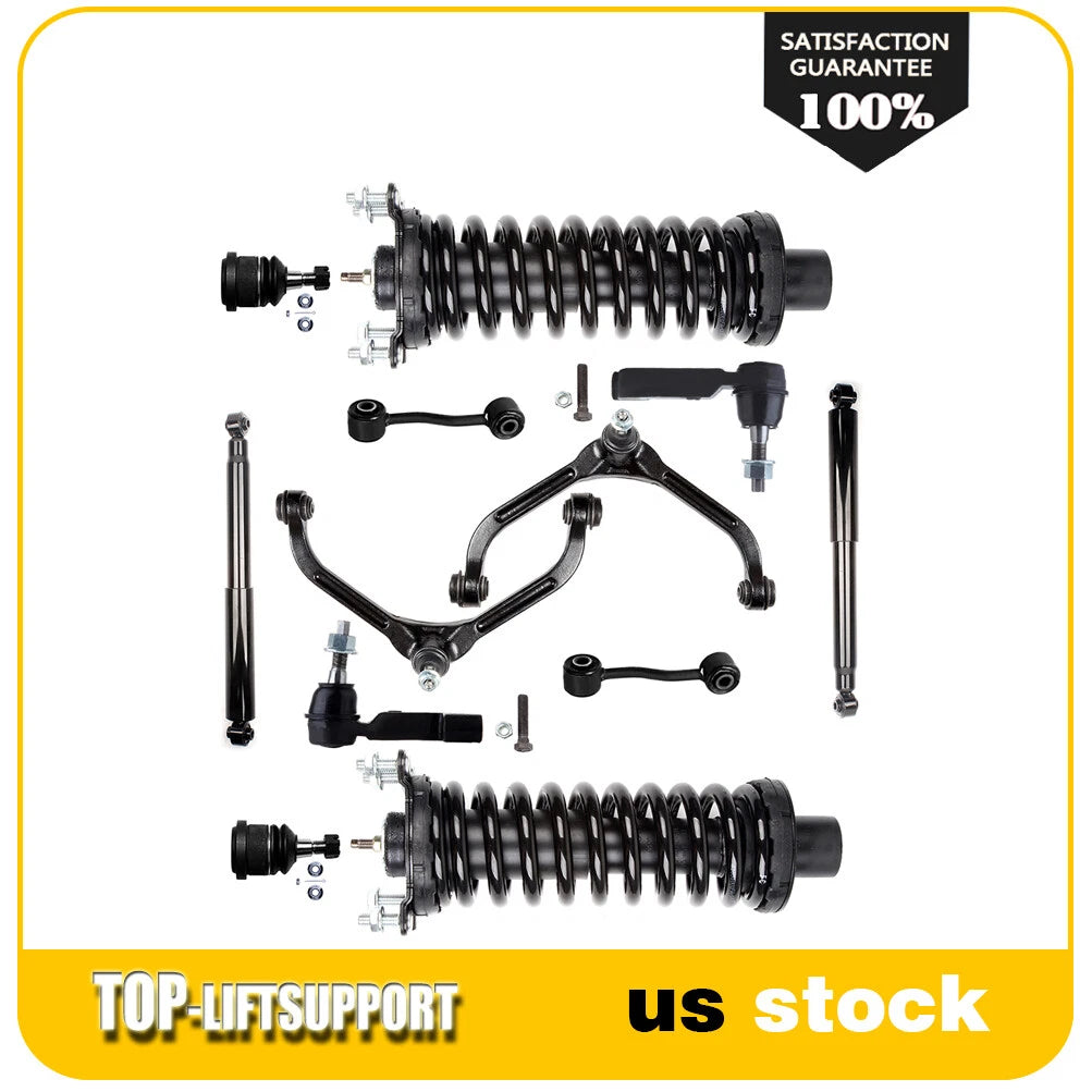 Front Struts & Rear Shocks & Control Arms Kit for Jeep Liberty (2005–2007)