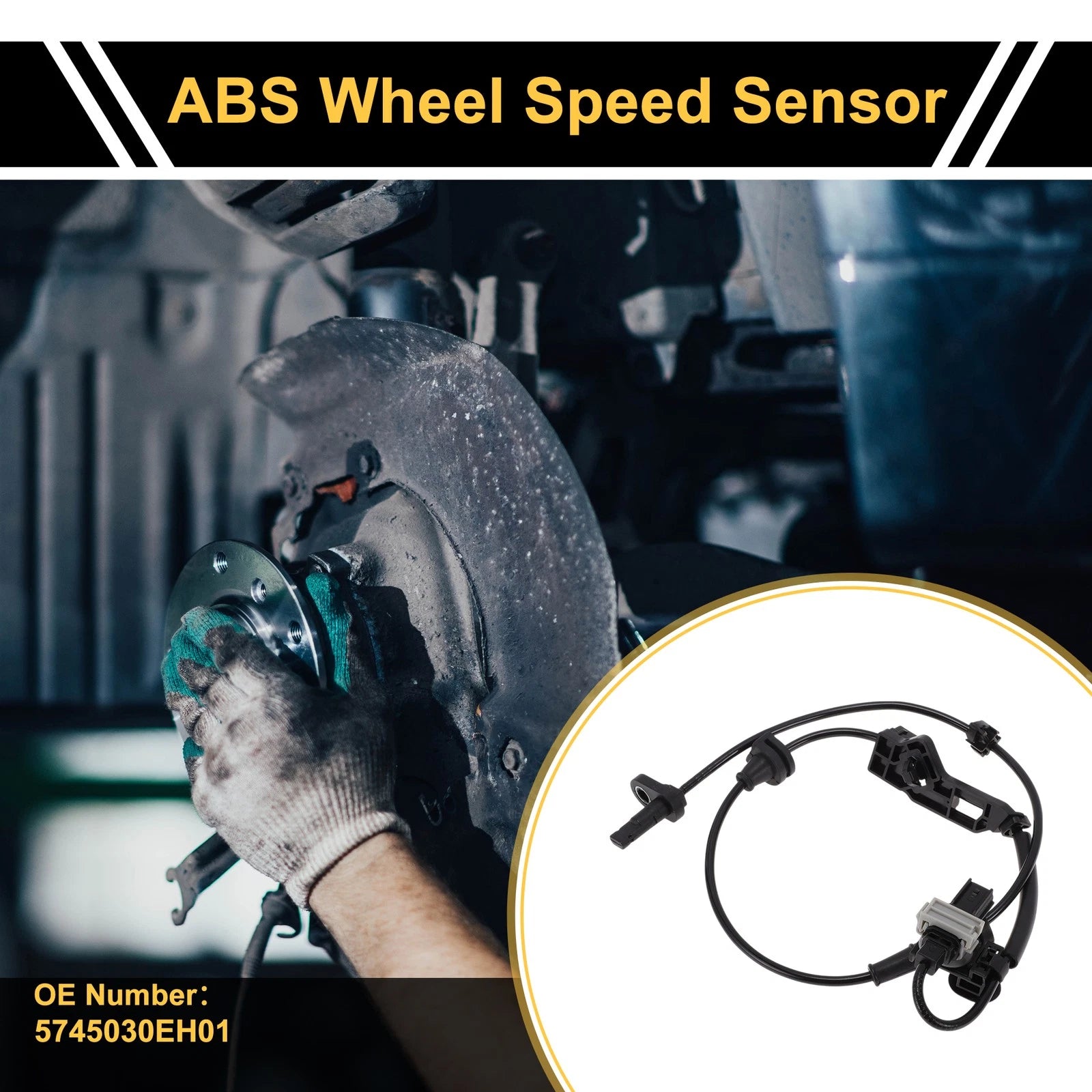 ABS Wheel Speed Sensor No. 5745030EH01 for Honda Accord (2024) 1Pc Right Front
