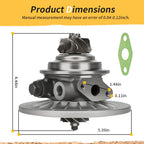 Turbocharger Cartridge for Honda PWC Aquatrax F12X R12X (2002–2007)