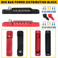 Set of 2 Power Distribution Blocks for 12V DC Systems (180A)