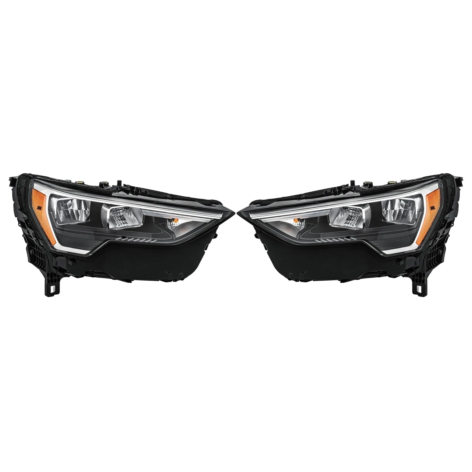 Set of 2 Hella Hybrid/Bulb Headlights for Audi Q3 (2019–2022) RS Q3 (2021)