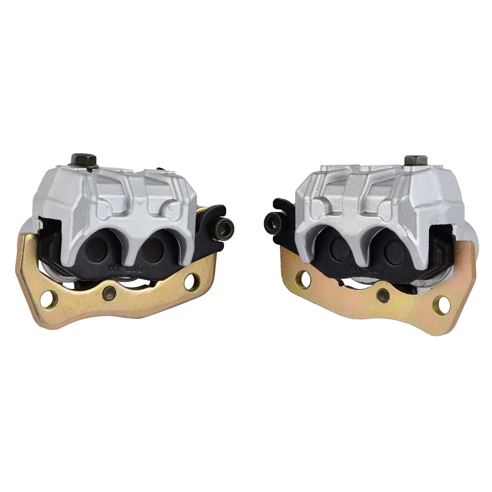 Set of 2 Brake Caliper Assembly for Yamaha Rhino 700 YXR700 4x4 (2008–2013)