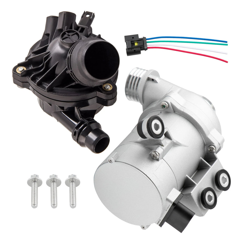 Water Pump Thermostat & Screws for BMW 525xi (2006–2007) 11517586925