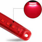 10 x Red 9 LED Sealed Side Marker Clearance Lights for Car Truck Trailer