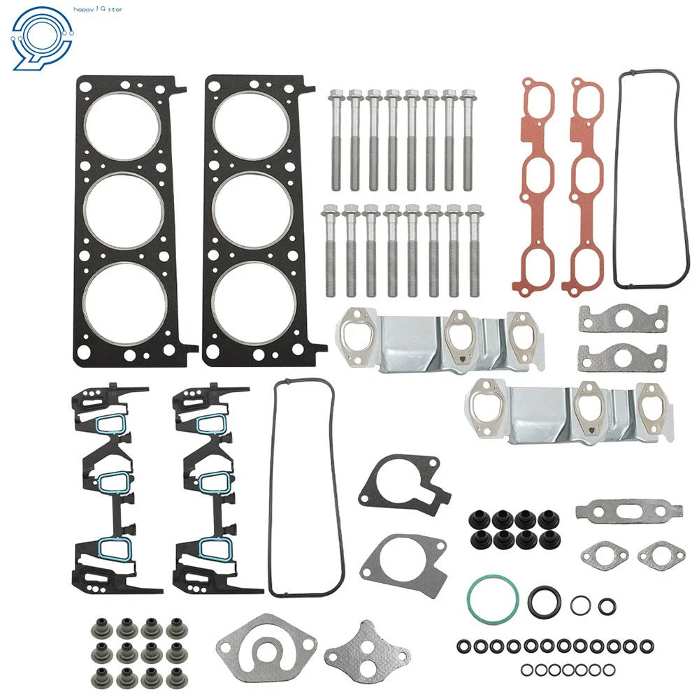 Head Gasket Set w/ Bolts for Chevy Impala, Venture, Olds, Buick, Pontiac 3.4L (1996–2005)