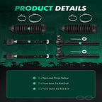 Front Steering Tie Rod Rack and Pinion Bellow for Honda Odyssey (2005–2010)