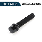 10 Pcs M14x1.5mm Ball Seat Wheel Lug Bolt 65mm Shank for Volkswagen Porsche