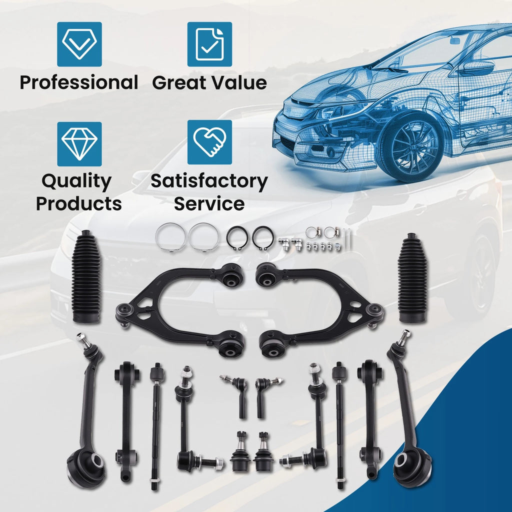 24x Suspension Control Arm Kit for Dodge Charger Challenger Chrysler 300 (2011–2014)